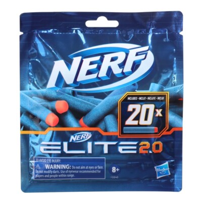 NEW   OFFICIAL NERF ELITE 2.0 20-Dart Refill Pack   For ELITE 2.0 Blasters