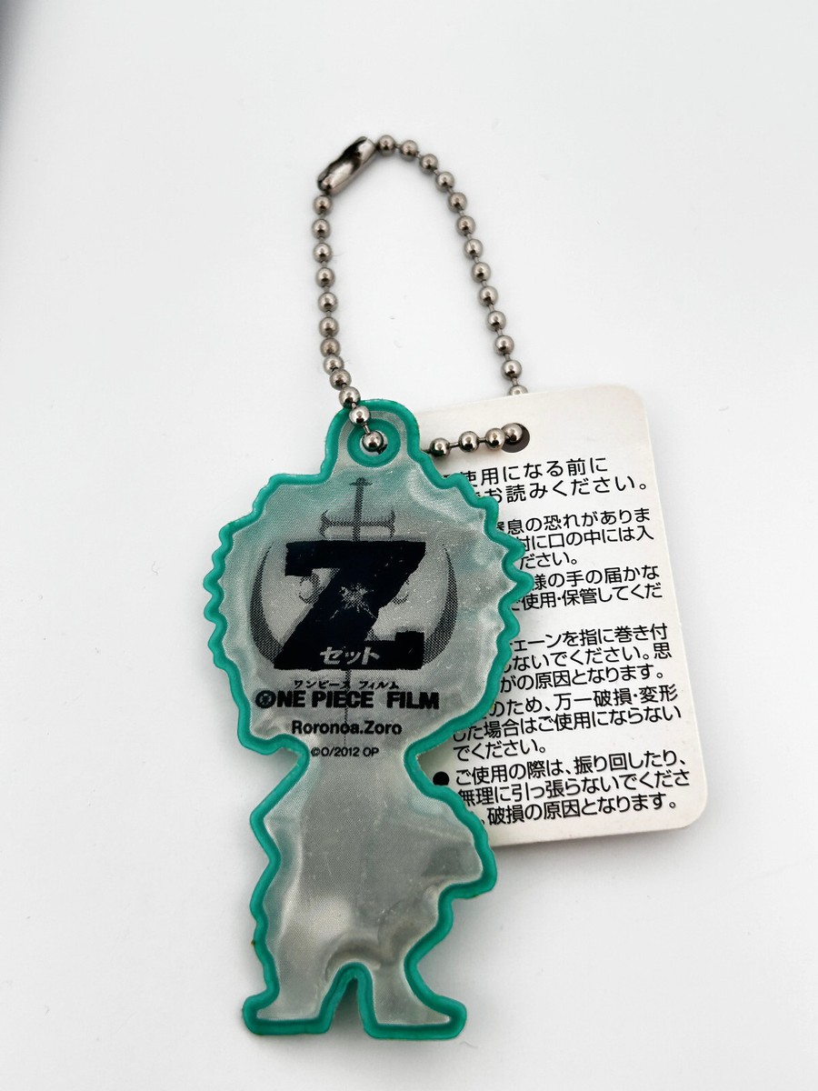 Roronoa Zoro One Piece Film Z Key Ring Chain Mascot Figure