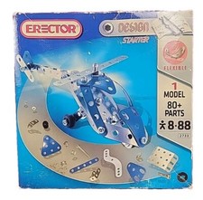 NEW Nib  Erector Design Starter Kit Set Heli...