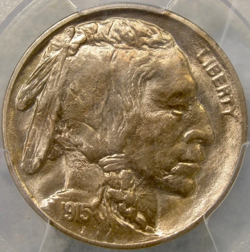 1915 BUFFALO INDIAN HEAD NICKEL VERY GORGEOUS LUSTROUS BEAUTY CHOICE+ PCGS MS 64