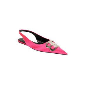 neon pink flat shoes