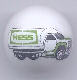 HESS-Gasoline Truck Advertising Glass Marble