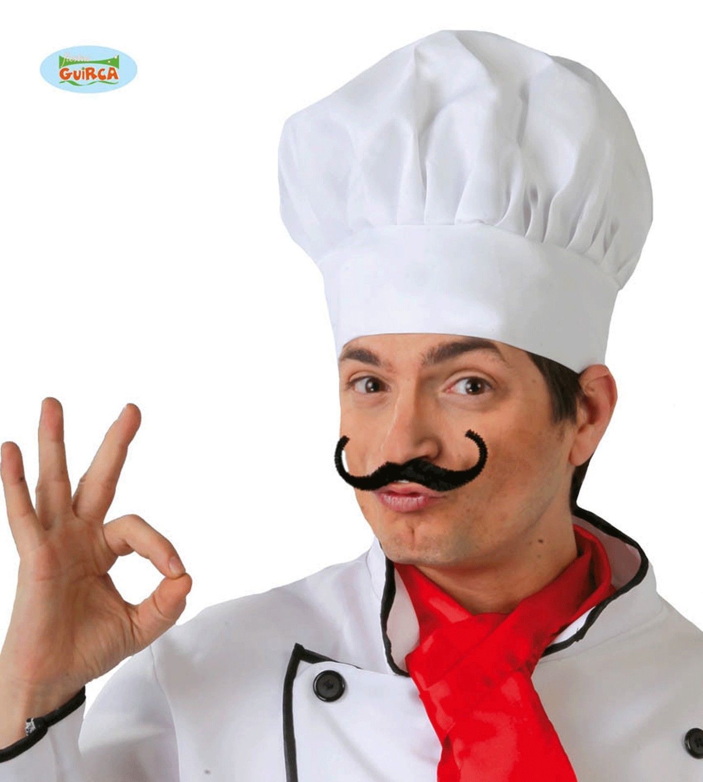 Guirca Gorro De Cocinero Para Adulto En Tela Halloween Carnaval 13011 Chef