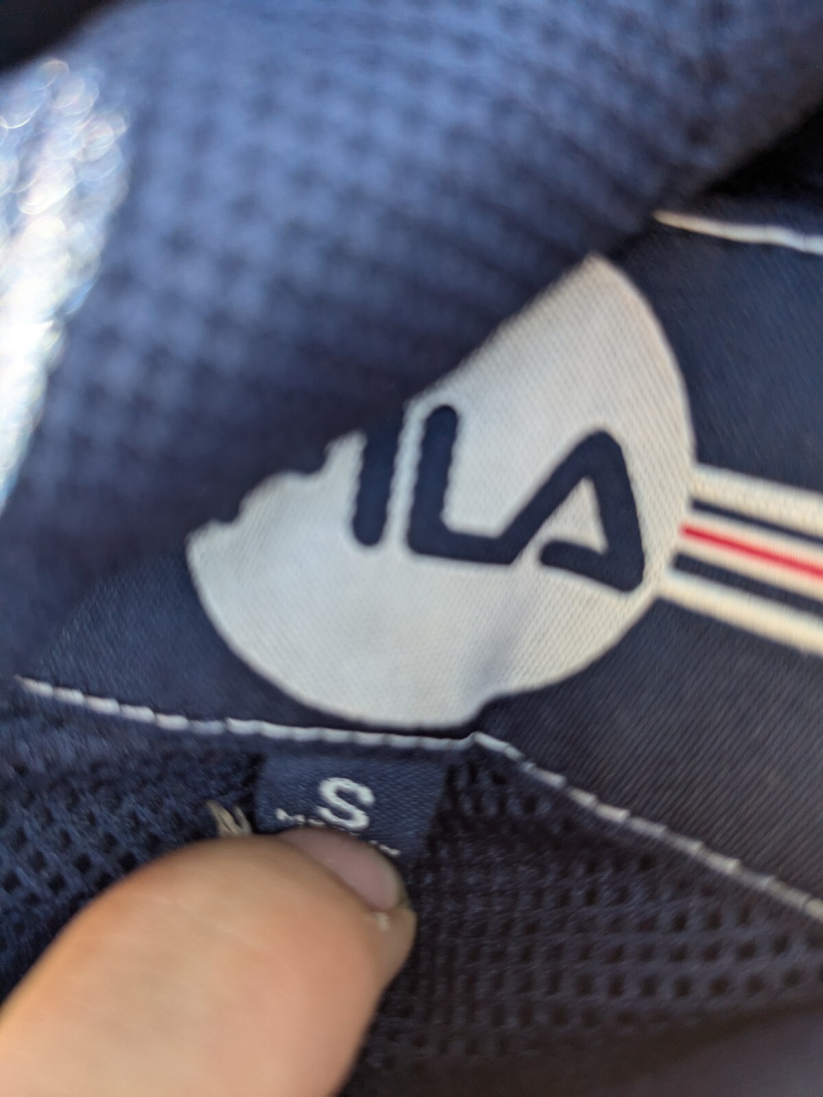 Giacca a vento Fila vintage