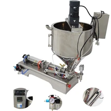 TECHTONGDA® Paste Liquid Filling Machine 10-100ml Mixing&Heating Function One