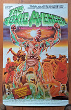 The Toxic Avenger (1984), Michael Herz, Lloyd Kaufman, Poster Pressbook #222