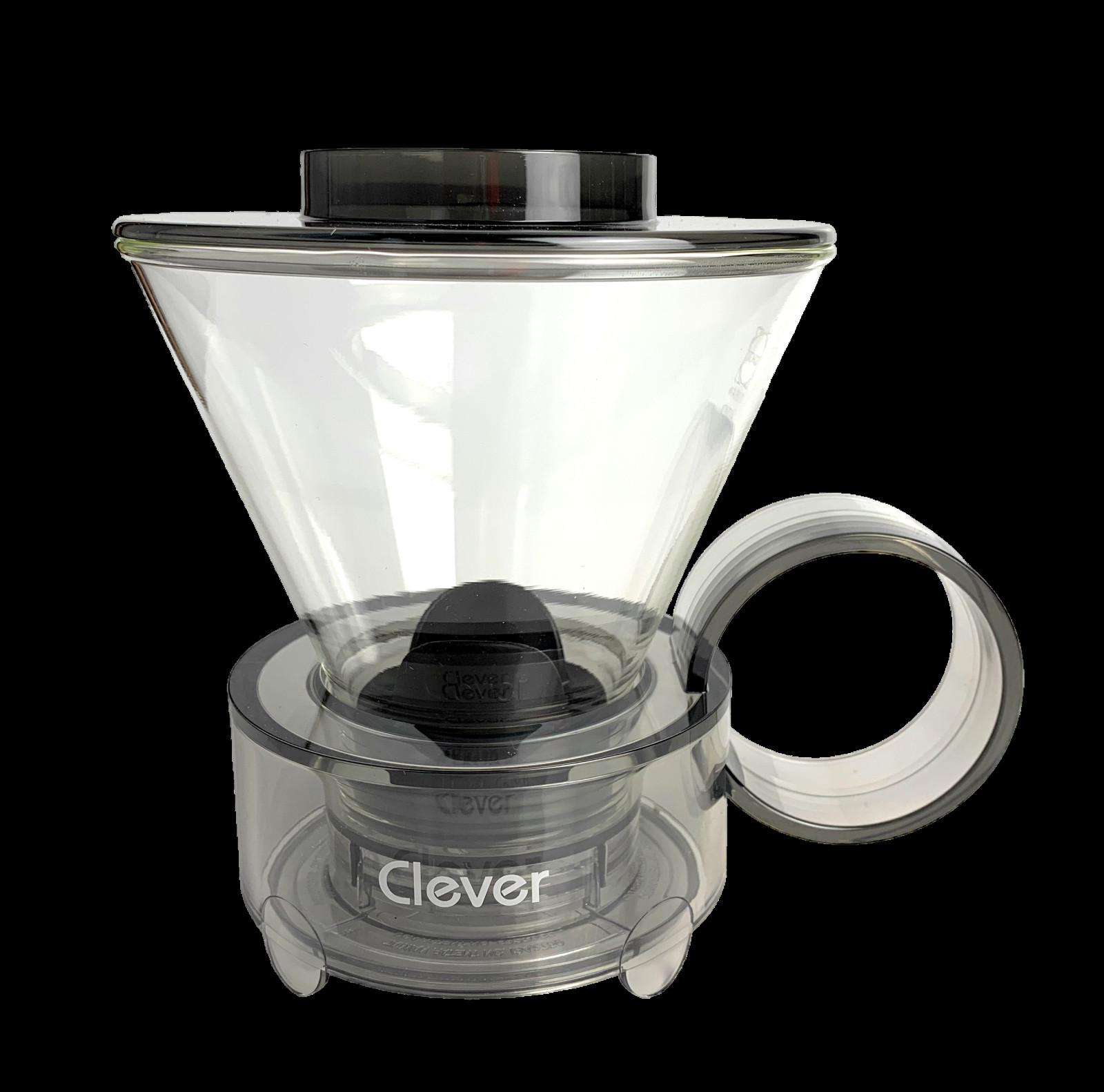 CLEVER DRIPPER&reg; Glass Style Coffee Maker Hassle-Free Pour Over dripper  18 Fl Oz