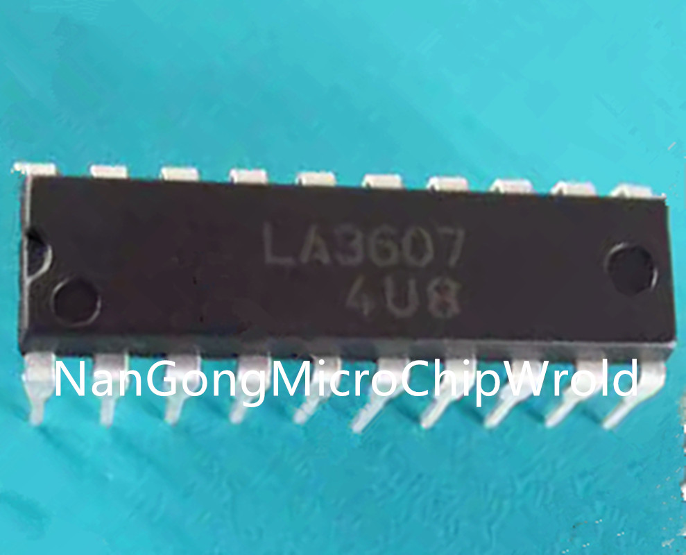 2PCS LA3607 LA-3607 LA36O7 3607 DIP-20 IC CHIP
