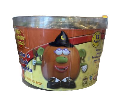Mr Potato Head Make a Witch Pumpkin Halloween 12 Push In Pieces - New & Sealed