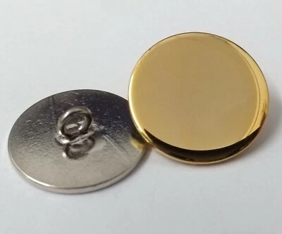 British Made Flat Blazer Jacket Chrome or Brass Buttons 24L or 32L NEW