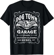 DogTown Garage Genuine Rebel Gift Unisex T-Shirt