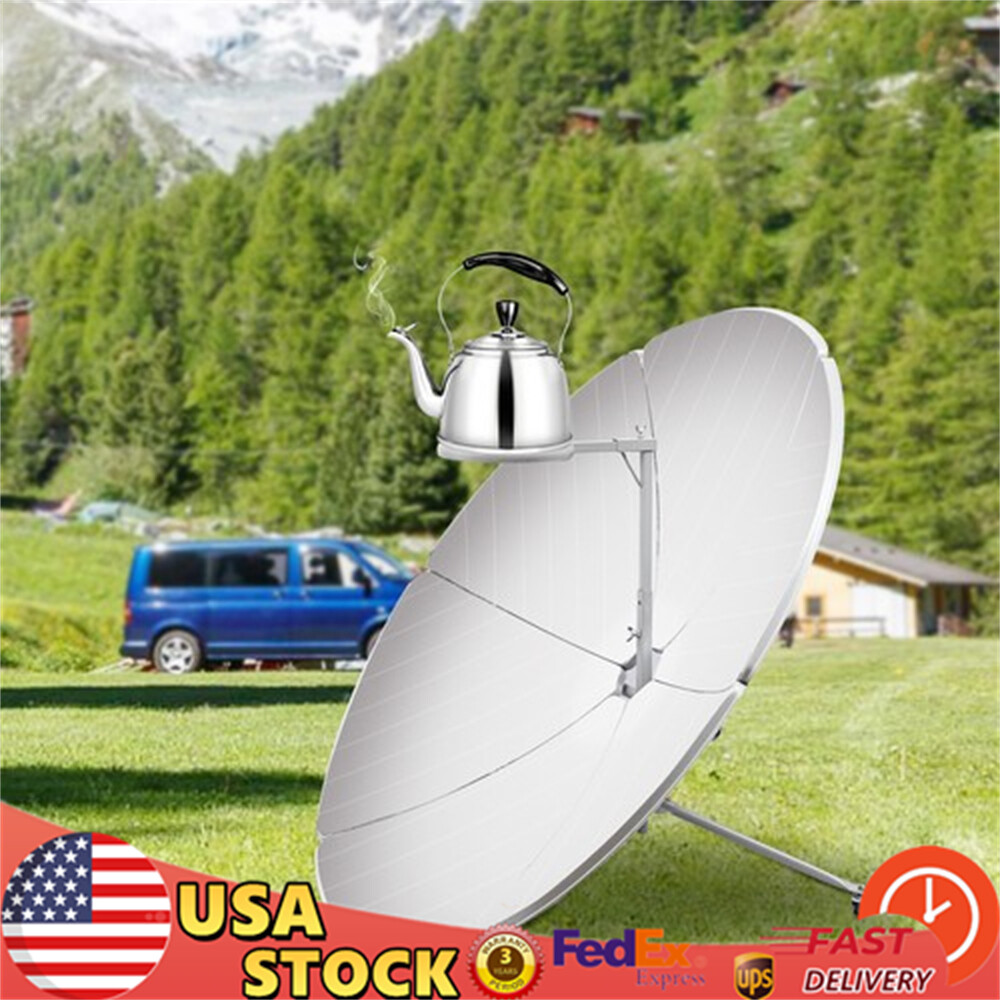 Horno Solar Portátil Cocina 1.5m Diámetro Multifunción Camping Exterior Estufa