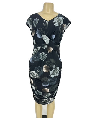 Monsoon by Ripe Maternity Medium Sheath Dress Floral Formal Women Q100