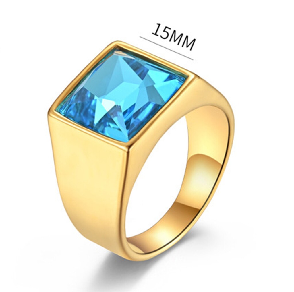 All Blues Square Ring Thin サイズ62 All Blues SQUARE RING THIN