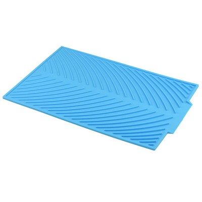 Sink Drainer Mats Dish Drainer Pad Dish Mat Tablemat Coaster Kitchen Drying Mat