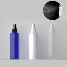 200ml Refillable Plastic Liquid Prefume Fine Mist Spray Pump Bottles Container