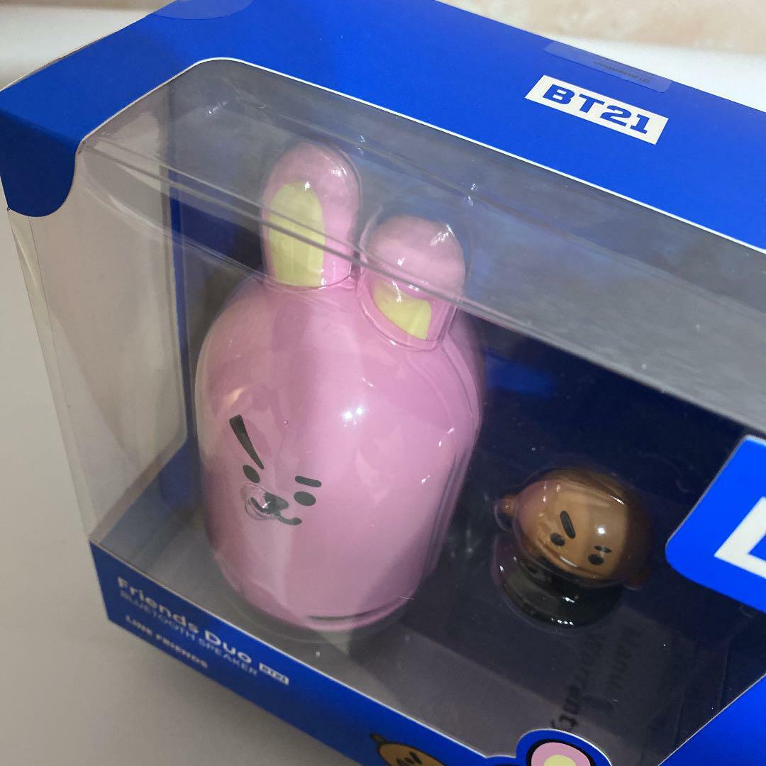 BTS BT21 Friends Duo Bluetooth Official portable Speaker Figure