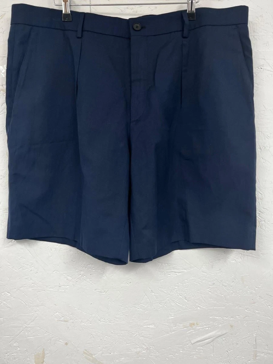 Hugo boss linen shorts sales