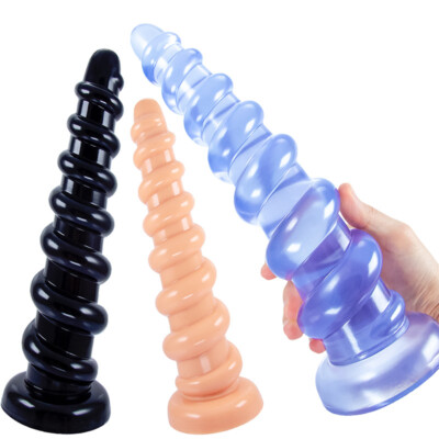 Long Thread Anal Plug Dildo Anal Massage Big Plug Dildos Supplies Sex Toys 