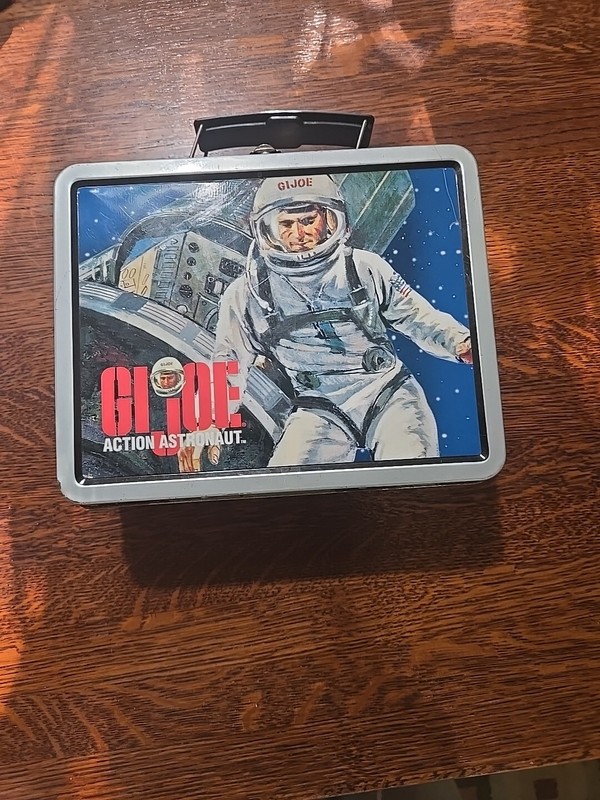 GI Joe Action Astronaut Tin Lunchbox - Hasbro, 1998