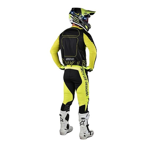 Troy Lee Designs SE Pro Drop In black /Glo Yellow Gear Set 30132602 / 20132602 - Picture 6 of 9