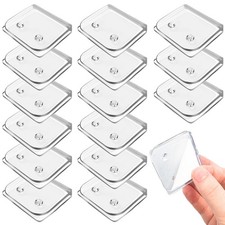 Clear Shower Curtain Clips Self-Adhesive Shower Splash Guard Hold to Keep Water