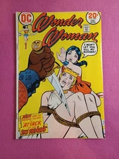 Wonder Woman #209 DC   Attack Of The Sky Demons Bondage Cover