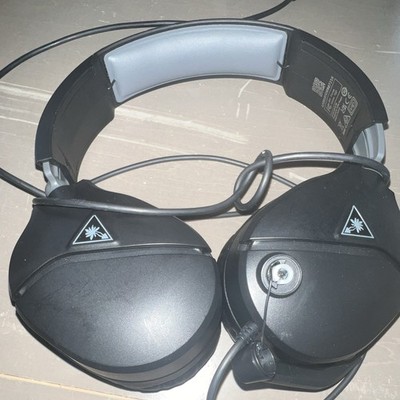 Turtle Beach Ear Force X12 Wired 3.5mm Over-Ear Headset Boom Mic Black