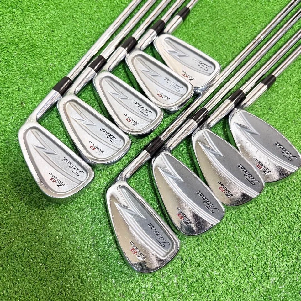 Titleist ZB Forged Iron Set 2-PW 9pcs Dynamic Gold S200 Stiff RH Japan Golf Club - Image 2 of 4