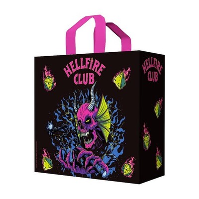 Stranger Things Einkaufstasche Hellfire Club-Motiv 45x40x20cm Tasche Tragetasche