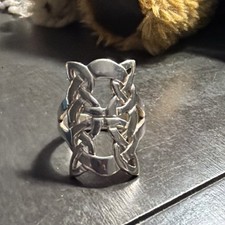 Sterling Silver Celtic Infinity Knot Ring