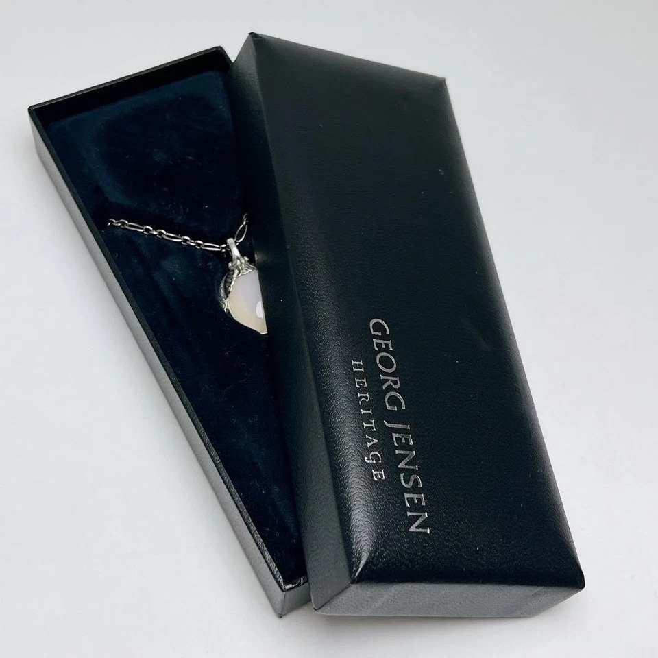 Georg Jensen 2010 Colgante Plata del Año Ágata Blanca Heritage Asia Limited Foto 2 de 4