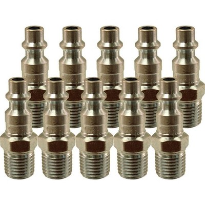 Milton 727 1/4'' MNPT M Style Plug Pack of 10