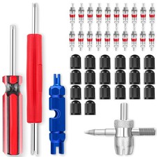 Brand Tire Valve Stem and Valve Core Removal Tool Set, 44 pcs