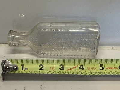 Antique Dr Korony Hair Color Druggist Pharma Medical Bottle Louisville Kentucky