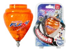 Trompo Cometa Luz Turbo Flash Steel Tip Spinning Top With Lights Mexico NEW