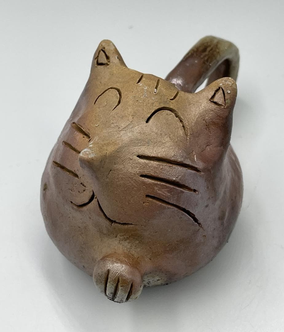 Bizen Ware Dog Mug Handmade Ceramic Pottery Unique English-Themed Gift
