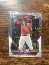 Luis Torres 2023 Bowman Chrome 1st Mega Box Mojo Refractor #BCP-155 Angels