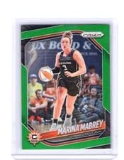 2025 Panini Prizm WNBA Marina Mabrey #18 Green Prizm