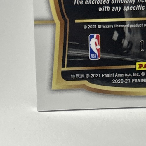 2020-21 Isaiah Stewart Panini Select Red Color Jersey Patch GOLD / 10 Pistons RC - Picture 10 of 11