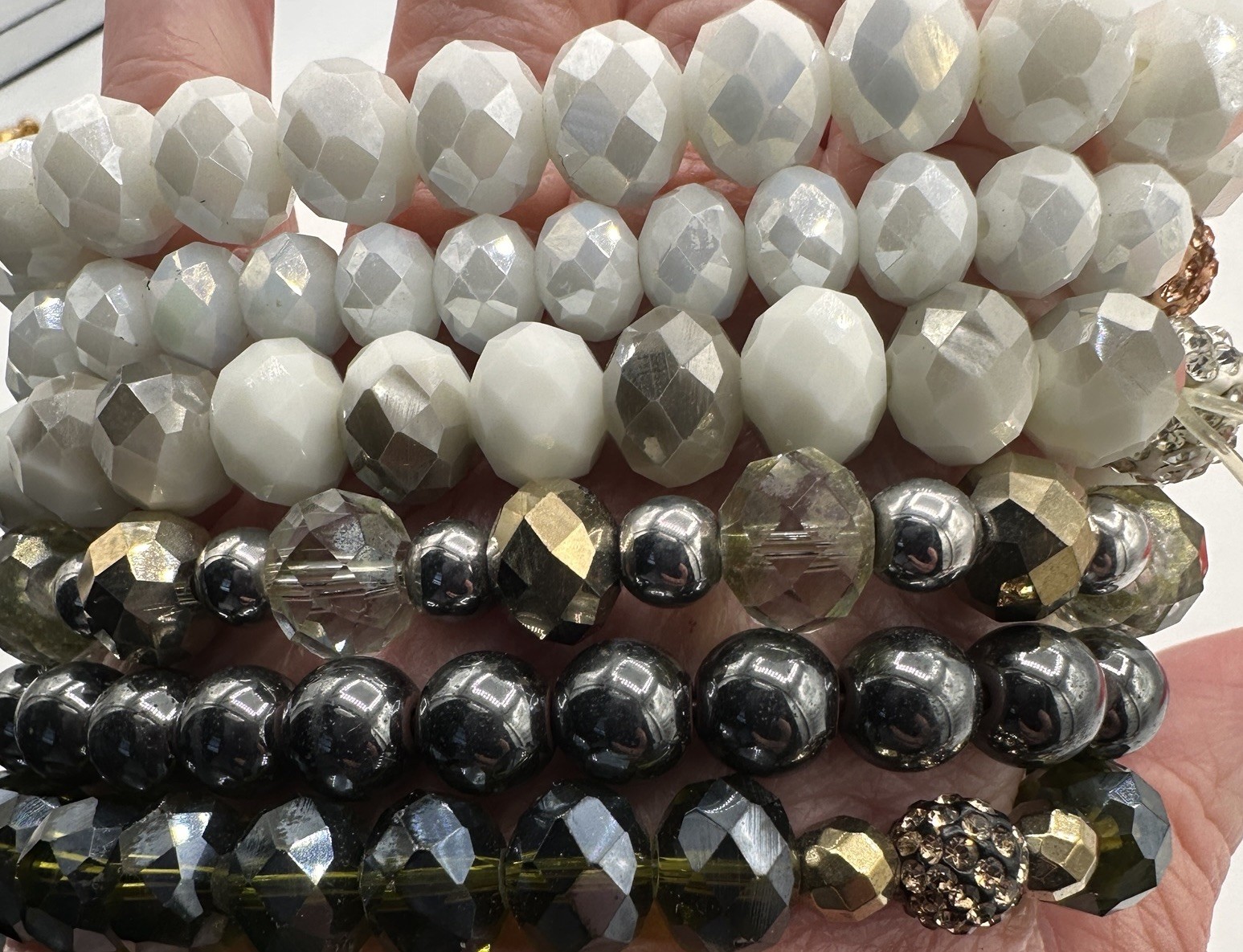 Erimish Beaded Bracelet Stack Set Stretch Layered… - image 10