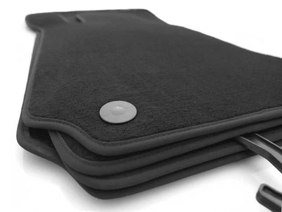 NEUF Tapis de sol Mercedes Classe C W204 S204 AMG velours tapis de voiture se... - Photo 1/3
