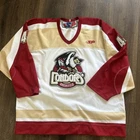 Pro Stock SP 56 Bakersfield Condors Fukufuji #44 ECHL Hockey Jersey Game Worn