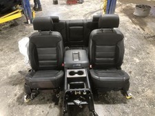 2015-2019 Gmc Sierra 2500 Denali Complete Set Of Black Electric Leather Seats