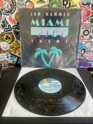 JAN HAMMER Miami Vice Theme 12  SINGLE VG++ VINYL IN SHRINK