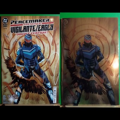 2025 DC Comics Peacemaker Vigilante Eagly Double 1 Mitch Gerads Cvr Variant Set