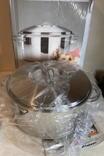 Olla para salsa profesional Tri-Chef Tramontina de colección 9 cuartos nueva en caja