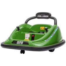 Dual Mode 12V Bumper Car with Independent Drive or Remote Command