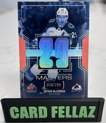 25-26 SP GAME USED NHL MASTERS NATHAN MACKINNON 058/299
