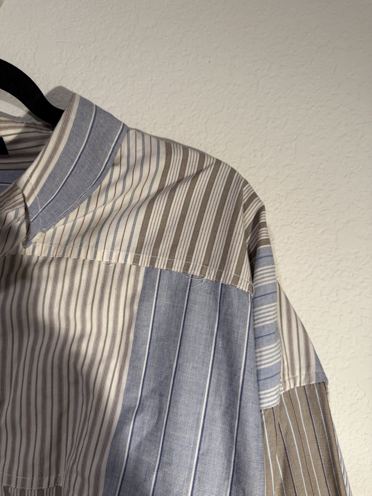 Chaps Ralph Lauren Patchwork Button Down Dress Sh… - image 7